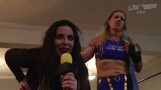 WOMENS WRESTLING Eris Spiral vs Taylor OneShot  LTW Shamrock Slam  Degenerate Media [upl. by Hars]