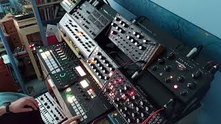 Melodic Acid Techno  Twisted Electrons MegaFM  Moog DFAM  Subharmonicon   Mixolydian Madness [upl. by Annmarie]