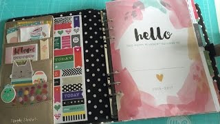 Moved My Happy Planner Into A5 Carpe Diem Planner [upl. by Onaireves]