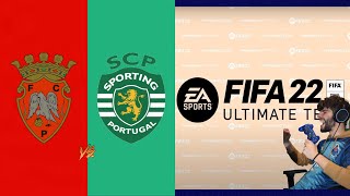 FC PENAFIEL 01 SPORTING CP  EM DIRETO amp FIFA 22 UT DIVISION RIVALS [upl. by Nikolas]