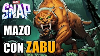 Mazo Potente con ZABU  MARVEL SNAP [upl. by Soloma]