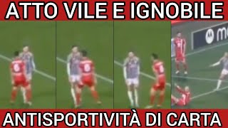 Atto vile e ignobile di Gagliardini su Rabiot [upl. by Feingold739]