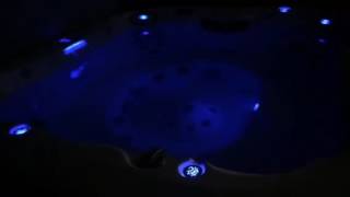 Hot Tub Lighting in the Jacuzzi J300 Series [upl. by Atnicaj]