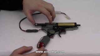 Airsoft GI 101  How it Works  Automatic Electric Gun Gearbox [upl. by Kaela517]