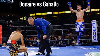 Nonito Donaire vs Reymart Gaballo Full Fight [upl. by Aimar225]