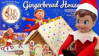 DIY  Elf on the Shelf Gingerbread House [upl. by Helena931]