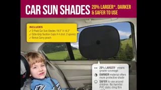 Car Side Windows Shade  This Is The Darkest Side Window Shade Tested [upl. by Er951]