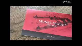 Louvre museum map [upl. by Ahsyekal438]