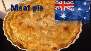 How to cook Meat pie The Australian dish [upl. by Kurland246]