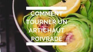 Comment préparer un artichaut poivrade [upl. by Patrizia]