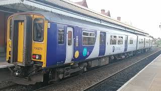 Northern Trains 150275 quotThe Yorkshire Regimentquot at Scunthorpe on 19 May 2023 [upl. by Gabrila]