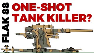 Flak 88 OneShot Kill How Effective was it really [upl. by Annil]