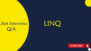 LINQ Interview Questions and Answers in Telugu [upl. by Carny]