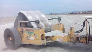 INRECO Remix  demolare sistem rutier rigid cu Impactor 2000  Aeroport Oradea [upl. by Nyla585]