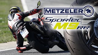 Essai Metzeler Sportec M9RR Question d’ADN [upl. by Adonis]