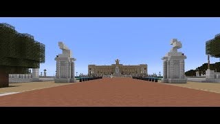 Minecraft Buckingham Palace Inspired Build [upl. by Anerroc138]