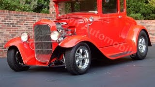 1931 Ford Model A Coupe Street Rod for sale Old Town Automobile in Maryland [upl. by Eerdua]