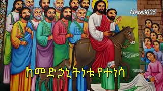 ሆሳዕና በአርያም እንኳን ለበዓለ ሆሳዕና አደረሳችሁየዘማሪ ገዮሃንስ መዝሙር  Zemari GYohannis GTsadik Hosanna Bearyam [upl. by Ahseekal]