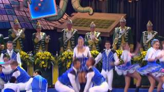 Tanzcorps der Kölner Rheinveilchen  Auftritt Karneval Köln 2015 [upl. by Jerusalem956]