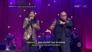 Didi Kempot amp Sobat Ambyar Orchestra  Suket Teki Sewu Kutho 26 [upl. by Arette]