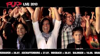 PUR Open Air Tour Trailer Konzerttour 2013 [upl. by Aikemit]