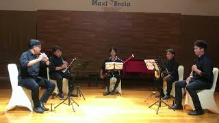 Klughardt  Wind Quintet op 79 2nd movement  Allegro Vivace [upl. by Atikim311]