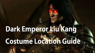 Mortal Kombat X  How To Unlock Dark Emperor Liu Kang Costume [upl. by Noira]