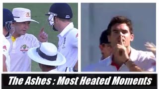 Ashes Cricket Most Heated Moments  Fights amp Sledging [upl. by Ikuy914]