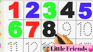 One two three 123 Learn to count 123 Numbers 1 to 100 counting abc a to z alphabet part 19 [upl. by Suivatram]