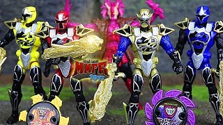 SUPER Ninja Steel Power Rangers Toy Review Animation [upl. by Tizes]