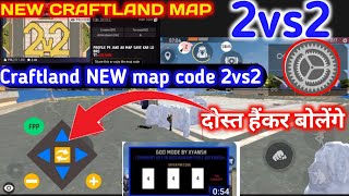 2v2 Hack Craftland Map Code🤯auto headshot Watch full video 💯wait for end✅  freefire craftland [upl. by Madelle945]