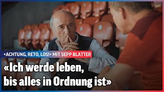 Sepp Blatter über seine Lebensfehler und FIFA Boss Infantino  Achtung Reto los  Folge 58 [upl. by Brand]