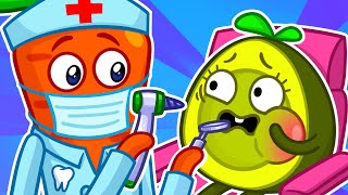 The Dentist Song 🦷😁 Healthy Habits for Kids  VocaVoca🥑 Kids Songs And Nursery Rhymes [upl. by Alyacim]