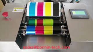 HK 310 ink Offset Printing Proofer HK320 Ink Proofer Ink Flexo Proofer Gravure Ink Proofer [upl. by Xylina]