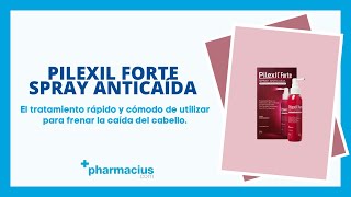 PILEXIL FORTE SPRAY ANTICAÍDA componentes beneficios aplicación [upl. by Alenson734]