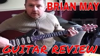 Brian May Replica Guitar  Red Special Not Burns Review [upl. by Morly]