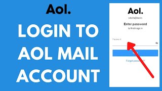 AOL Mail Login 2022 How to Login AOL Mail  aolcom sign in [upl. by Hgielsel331]