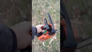 My old timberpro 25cc chainsaw Zenoah G2500T clone still runs somewhat shorts [upl. by Vescuso]