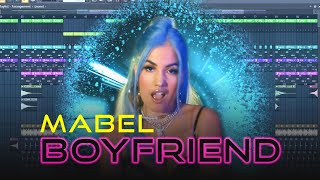 Mabel  Boyfriend Remake Instrumental in FL Studio  Free FLP Download [upl. by Ennahtur]