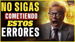 👂15 ERRORES FINANCIEROS que AFECTAN tu BOLSILLO la SOLUCION está AQUI 🧠 [upl. by Selina]