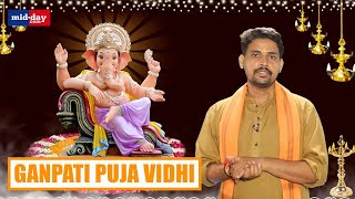 Ganesh Chaturthi 2023 Here’s how to do Ganesh Puja and Ganpati Sthapana at home [upl. by Ettesil341]