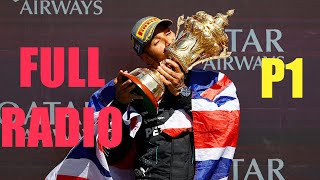 Lewis Hamilton FULL RADIO Silverstone GP 2024 [upl. by Corvin]