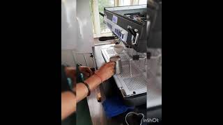 How to use CARIMALI Italian Semi Automatic Coffee Machine [upl. by Arrad]