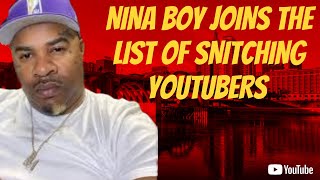 NINA BOY JOINS THE LONG LIST OF GANG MEMBERS TURNED YOUTUBE SNITCHES [upl. by Ennairam]