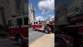 Coatesville City FD Ladder 411 [upl. by Arema]