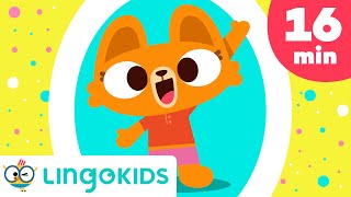 HELLO amp GOODBYE SONGS 🙋🎶  More GREETING SONGS for kids  Lingokids [upl. by Coke]