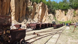 Feldbahn Dossenheim 600 mm  Steinbruch Leferenz 2022 [upl. by Rehctaht736]