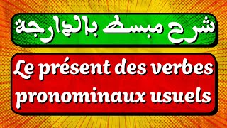 شرح مبسط لدرس Le présent des verbes pronominaux usuels [upl. by Stoat835]