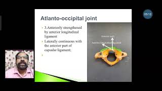 37Atlantooccipital and Atlantoaxial joints [upl. by Roche]