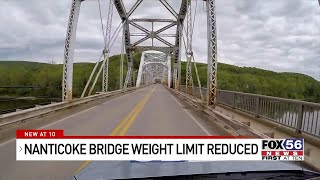 Nanticoke bridge weight limit reduced [upl. by Tedd]